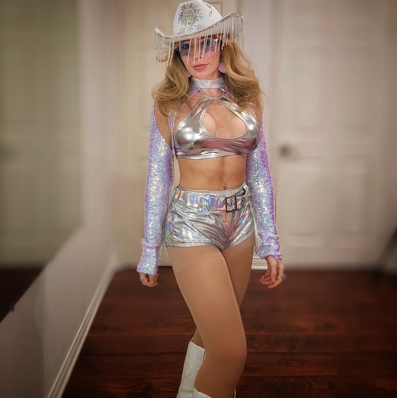 Metallic 2 piece set - Picture 4 of 4